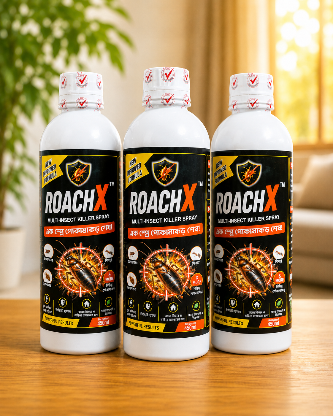 ROACHX 3 Bottle Pack